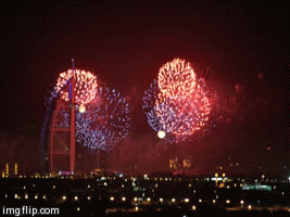 Gifs animés feux d'artifices 36